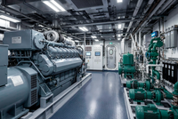 Ship Engine Room (Power System)